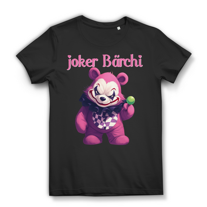Joker Bärchi Glücksbärchi - Damen Premium Bio T-Shirt Black
