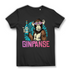Ginpanse Schimpanse Gin Tonic Cocktail Alkohol - Damen Premium Bio T-Shirt Black