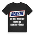 Benzin du bist nicht du wenn du Elektro fährst – Herren T-Shirt lustiges Auto Shirt Männer Black