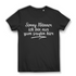 Freches Damen Partyshirt – "Sorry Männer ich bin nur zum Saufen hier" | Bio T-Shirt Black