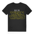 Der Wein Wars – Herren Bio T-Shirt lustige Star für Wein-Fans Black