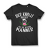 Bier knallt besser als die meisten Männer – Lustiges Damen Bio T-Shirt für Partys Black