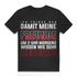 Männer T-Shirt Freundschaft Spruch Party Ich trinke nur damit meine Freunde Fun Black