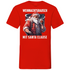 Weihnachtsrausch mit Santa Clause - Herren V-Neck Shirt Red
