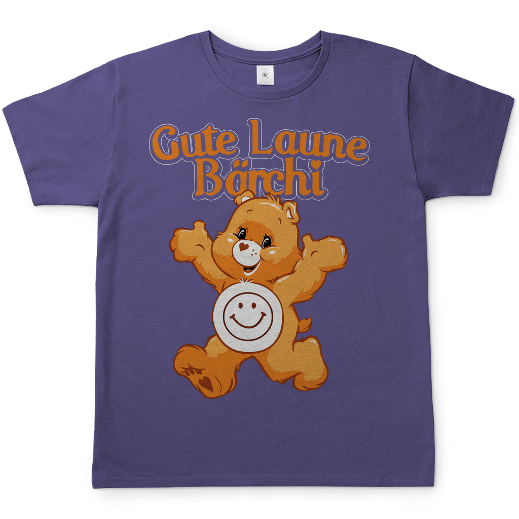 Gute Laune Bärchi - Glücksbärchi - Herren Shirt Millennial Lilac