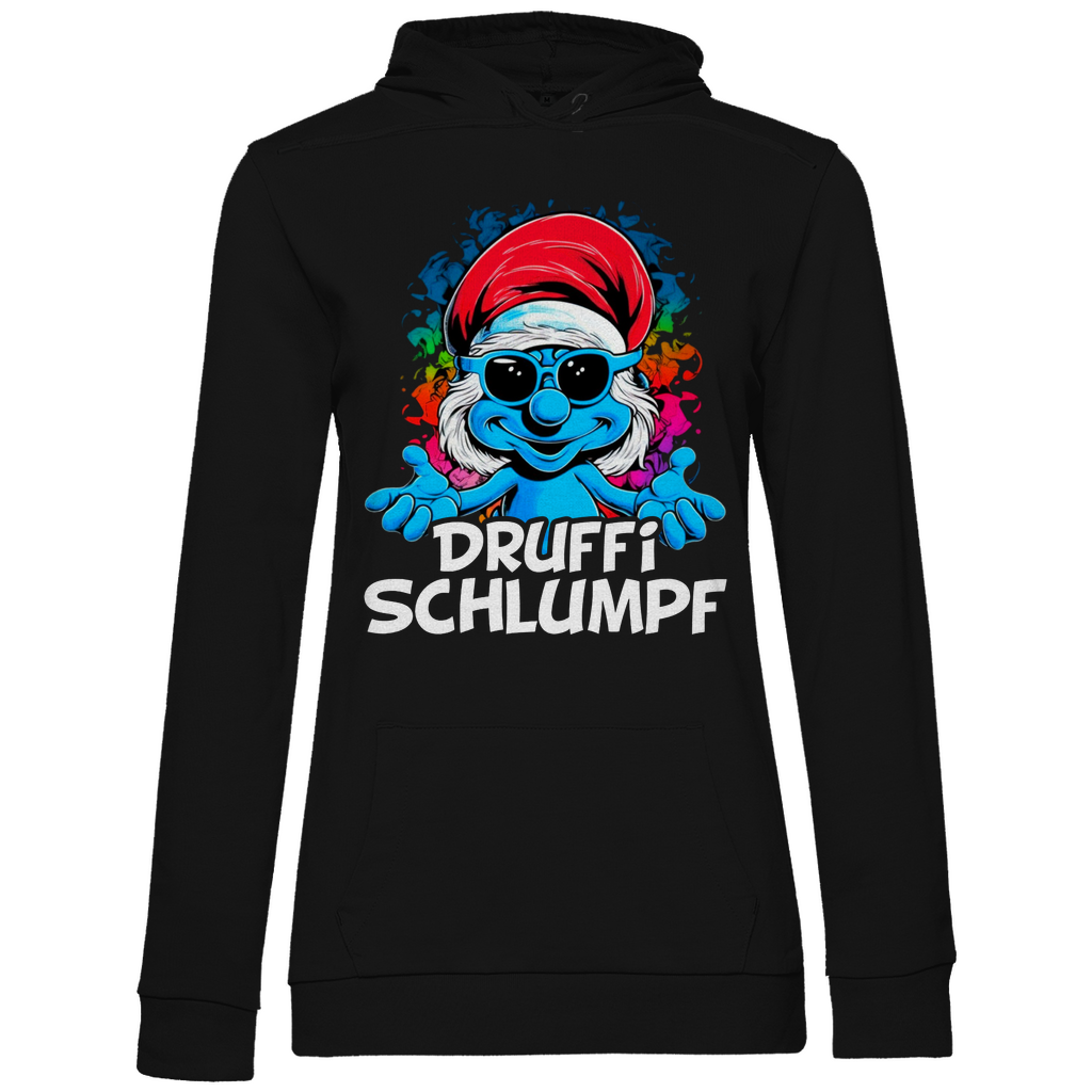 Druffi Schlumpf Grafik - Damen Hoodie