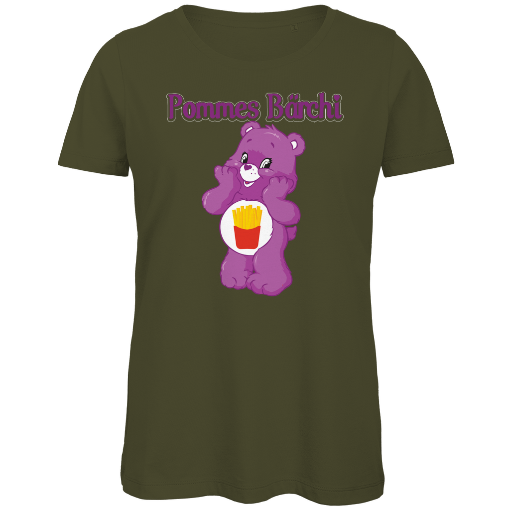 Pommes Bärchi - Glücksbärchi - Damen Premium Bio T-Shirt