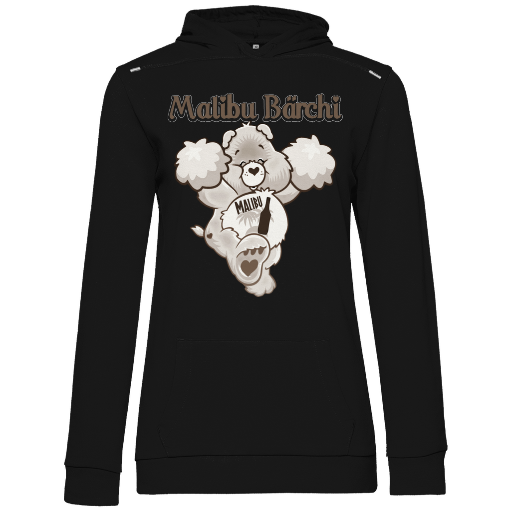 Malibu Bärchi - Glücksbärchi - Damen Hoodie Black