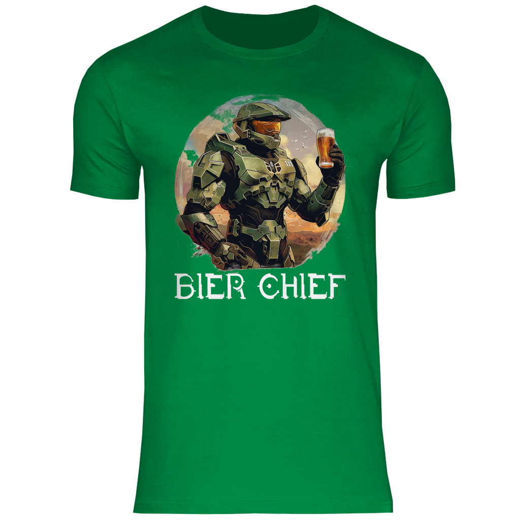 Bier Chief - Master Chief Halo - Herren Shirt