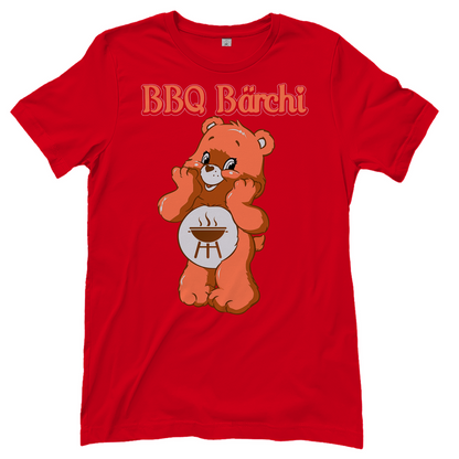 BBQ Bärchi - Glücksbärchi - Damenshirt Red