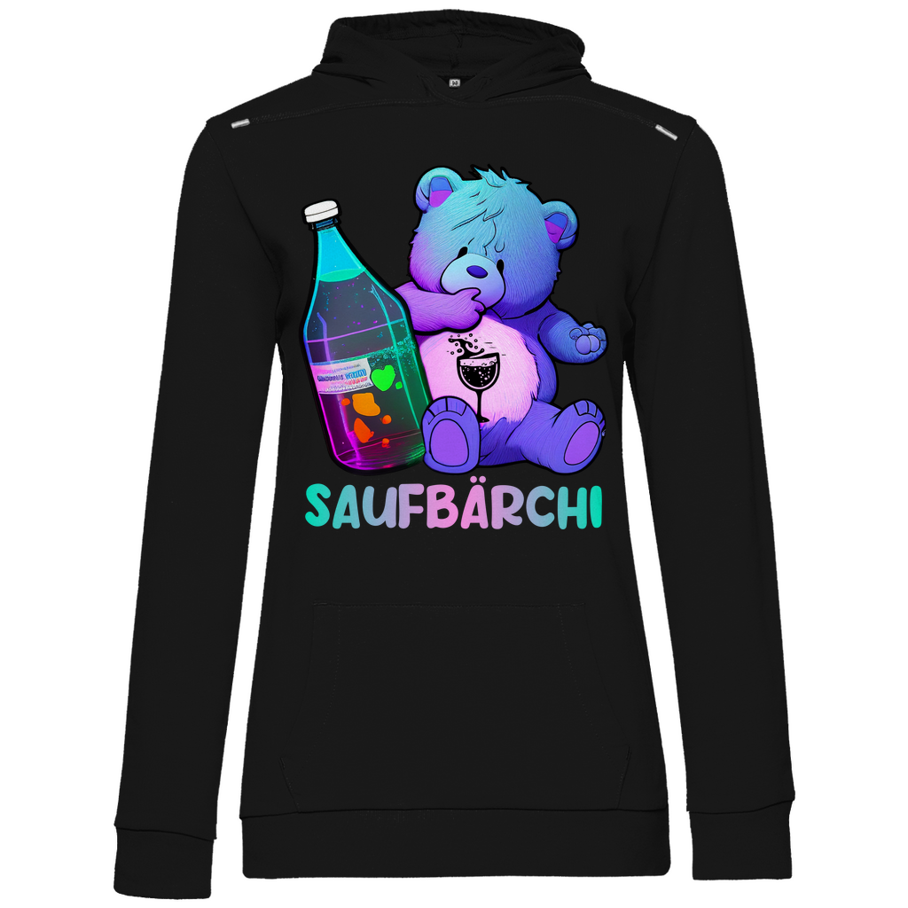 Saufbärchi - Glücksbärchi - Damen Hoodie