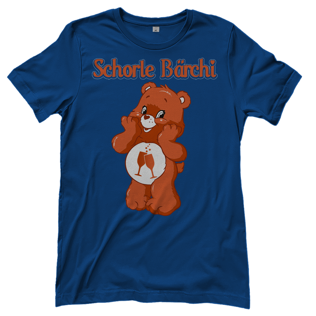Schorle Bärchi - Glücksbärchi - Damenshirt Royal Blue