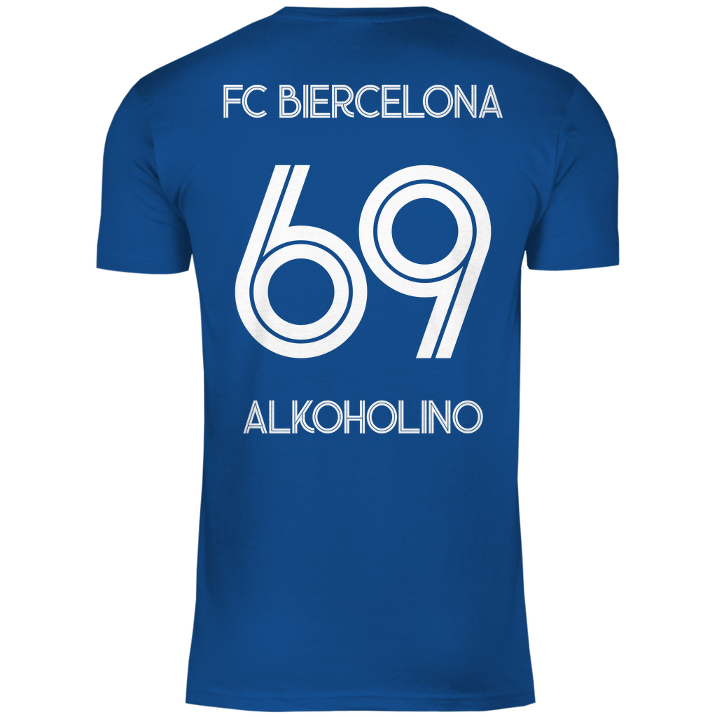 FC Biercelona Alkoholino 69 Fußball - Herren Shirt