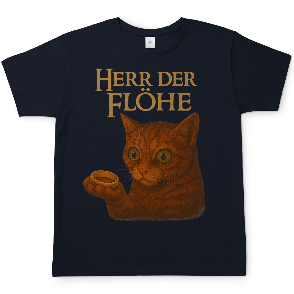 Herr der Flöhe - Herren T-Shirt Navy