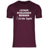 Lecken Schlucken Beissen ich liebe Tequila - Herren Shirt Burgundy