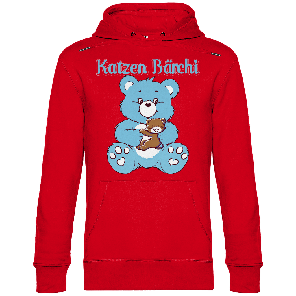 Katzen Bärchi - Glücksbärchi - Unisex Hoodie Red