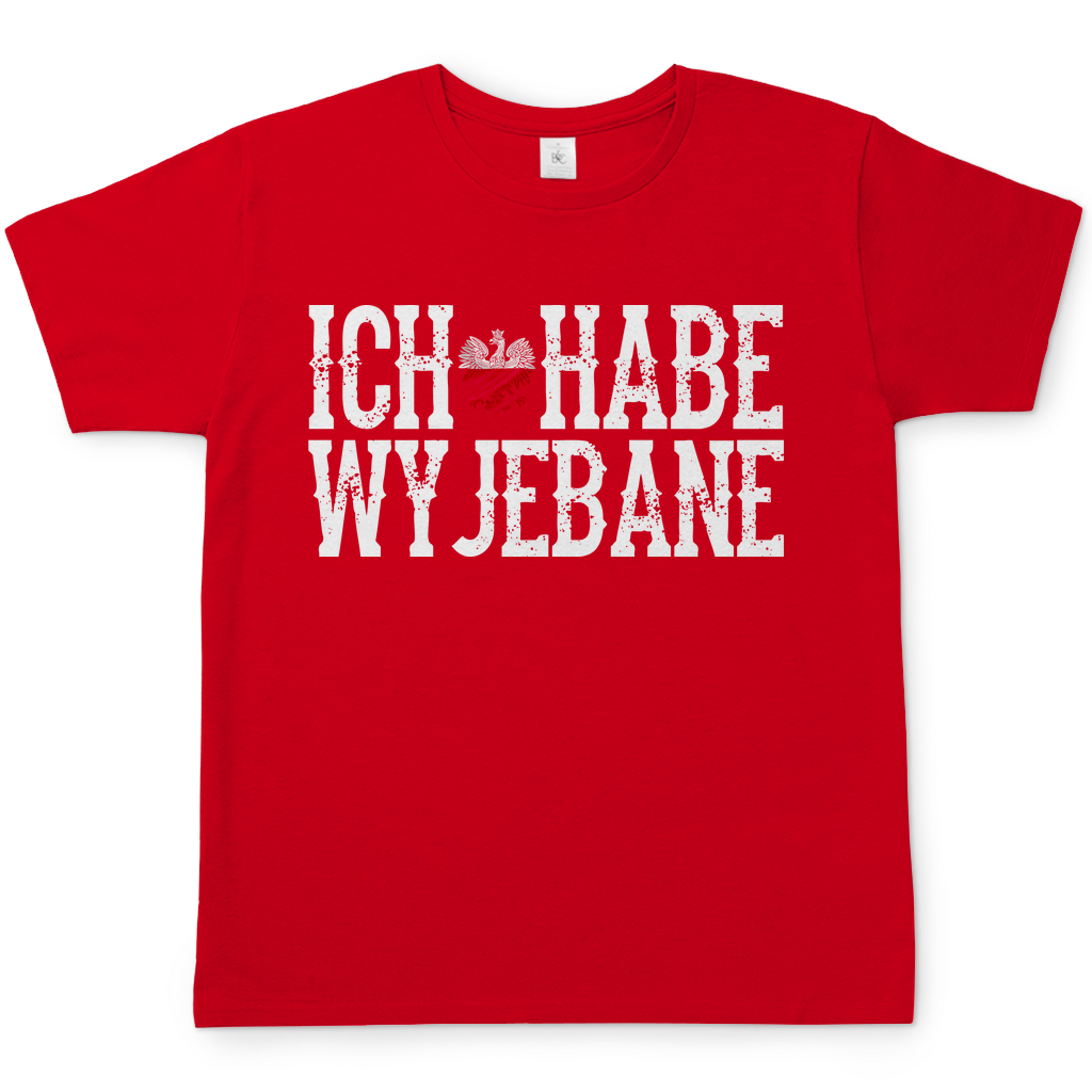 Ich habe Wyjebane - Herren T-Shirt Red