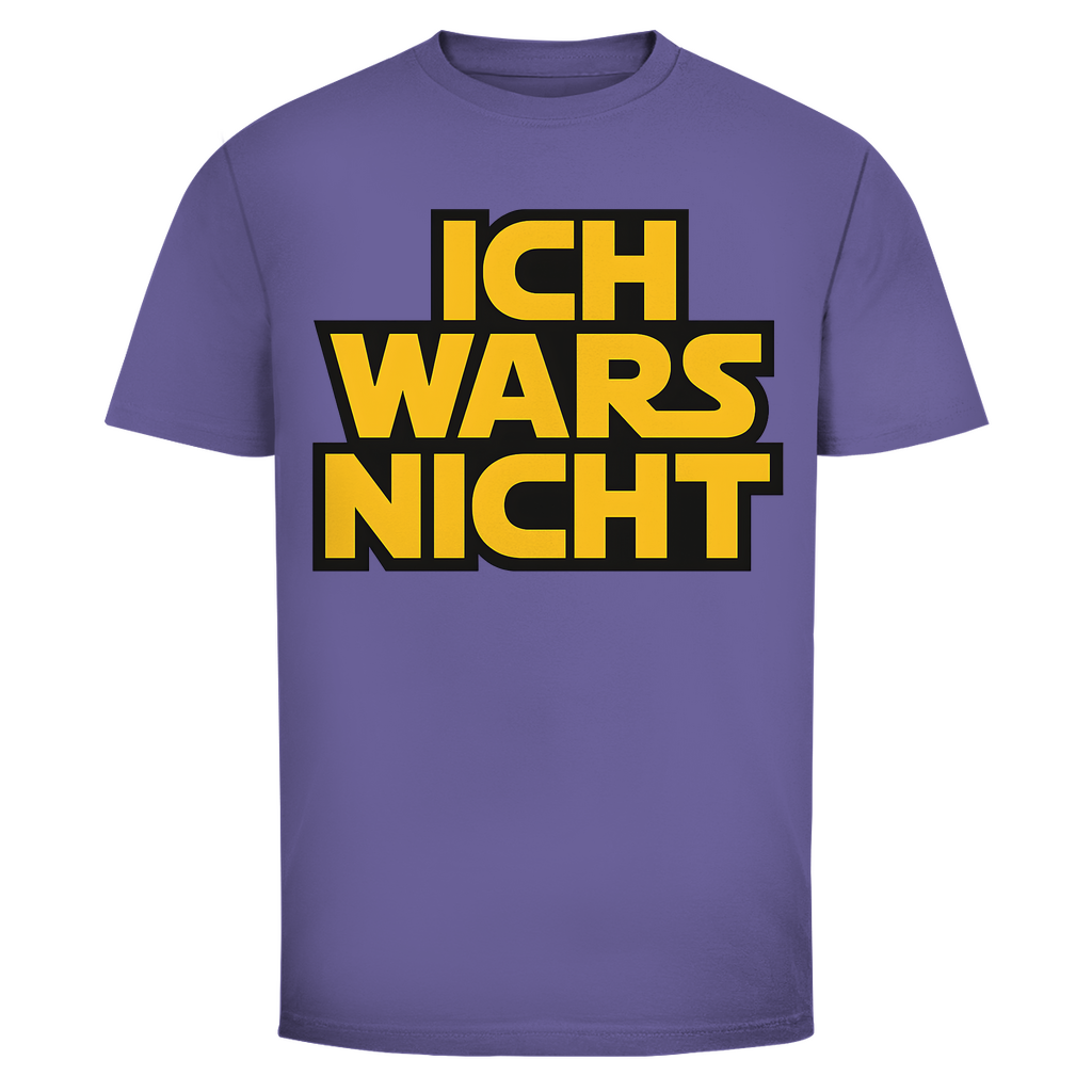 Ich Wars Nicht - Herren T-Shirt Millennial Lilac