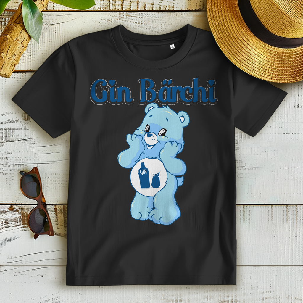 Gin Bärchi - Glücksbärchi - Damen Premium Bio T-Shirt
