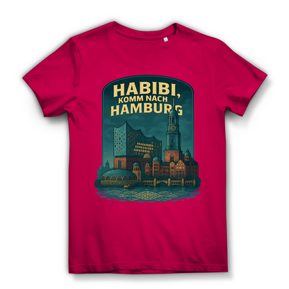 Habibi komm nach Hamburg - Damen Premium Bio T-Shirt