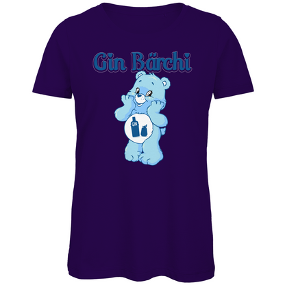 Gin Bärchi - Glücksbärchi - Damen Premium Bio T-Shirt Urban Purple