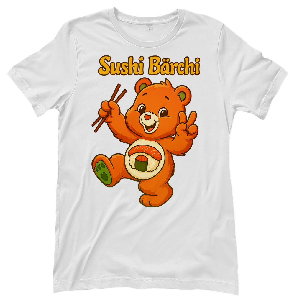 Sushi Bärchi - Glücksbärchi - Damen T-Shirt White