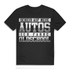 Oldschool Shirt Herren – Scheiß auf neue Autos ich fahre Oldtimer Classic Car Black