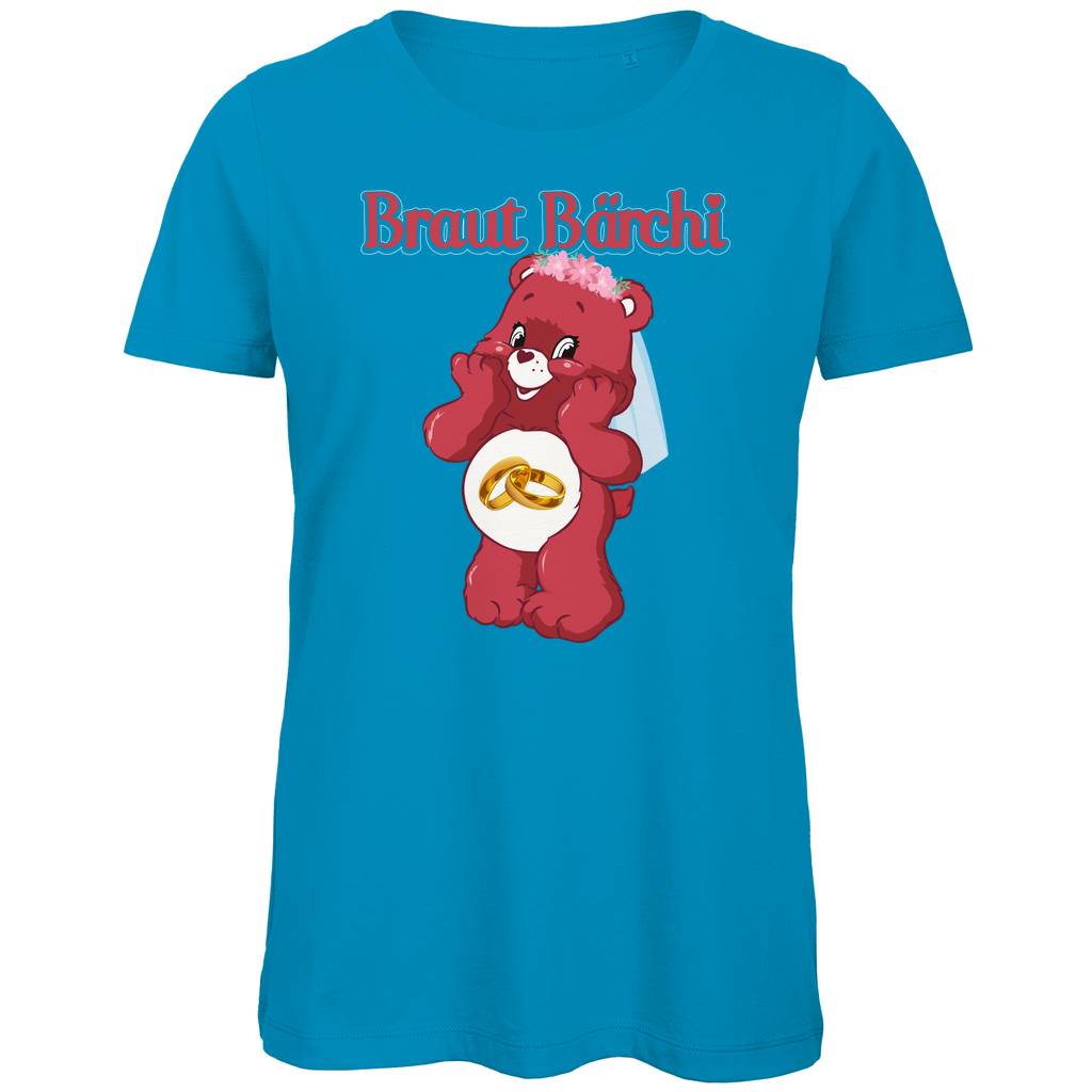 Braut Bärchi - Glücksbärchi - Damen Premium Bio T-Shirt Atoll