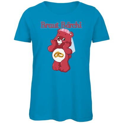 Braut Bärchi - Glücksbärchi - Damen Premium Bio T-Shirt Atoll