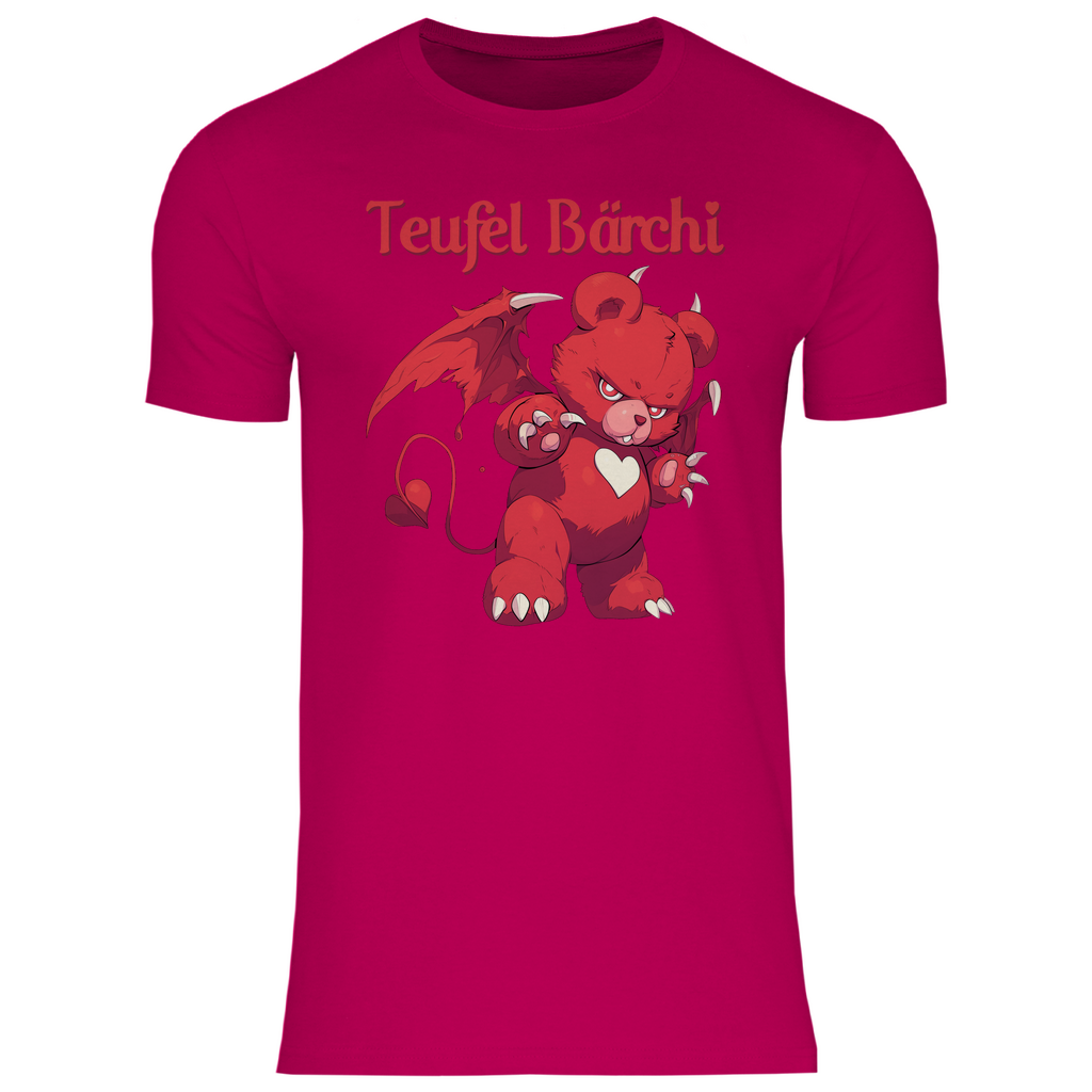 Teufel Bärchi - Glücksbärchi - Herren Shirt