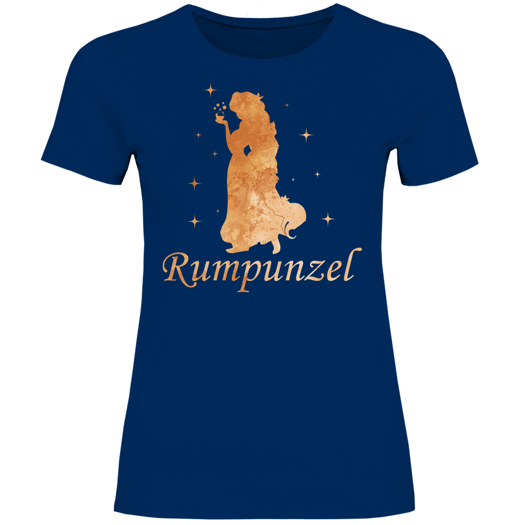 Rumpunzel - Prinzessin Aquarell - Damenshirt