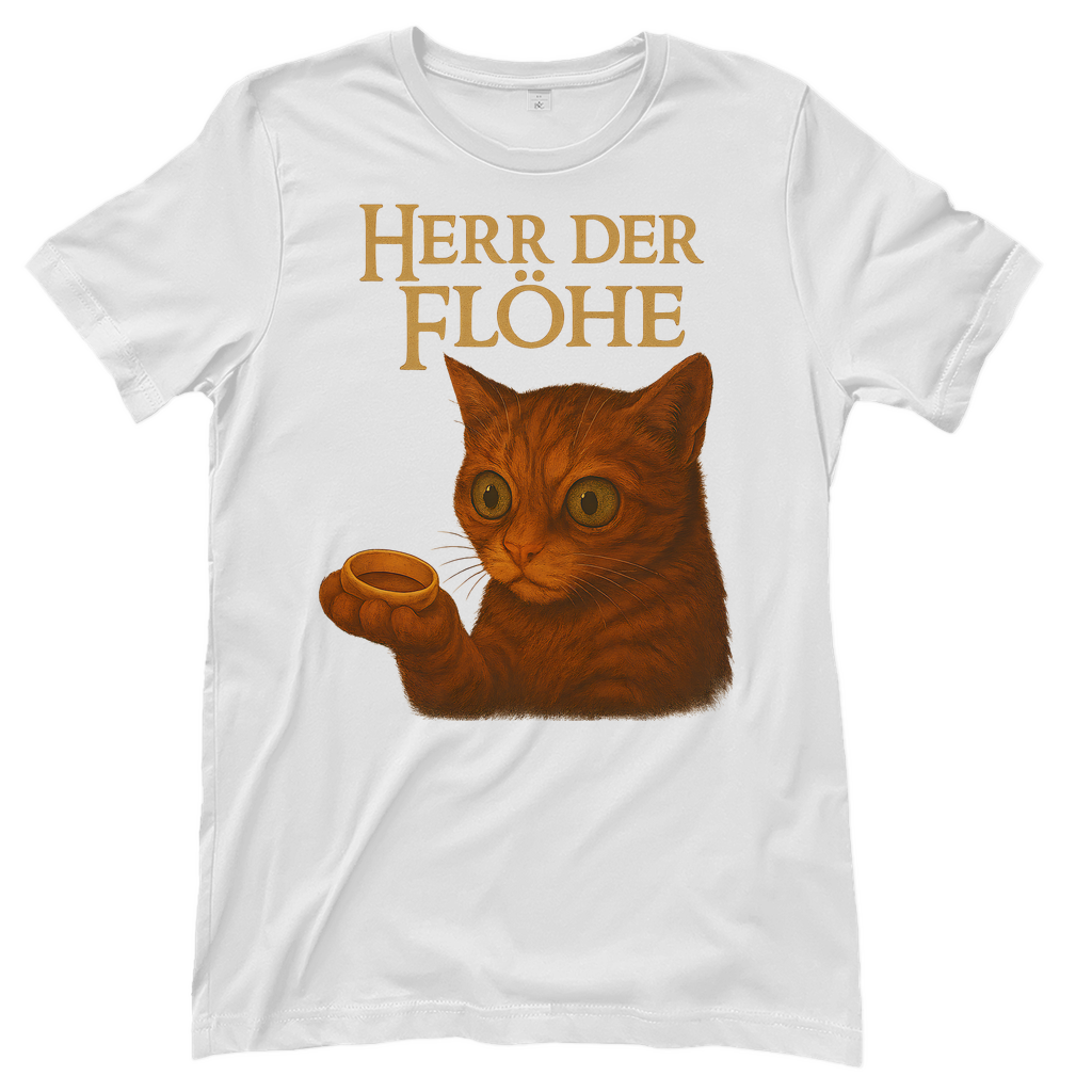 Herr der Flöhe - Damen T-Shirt White