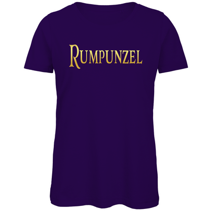 Rumpunzel - Prinzessin Gold - Damen Premium Bio T-Shirt Urban Purple