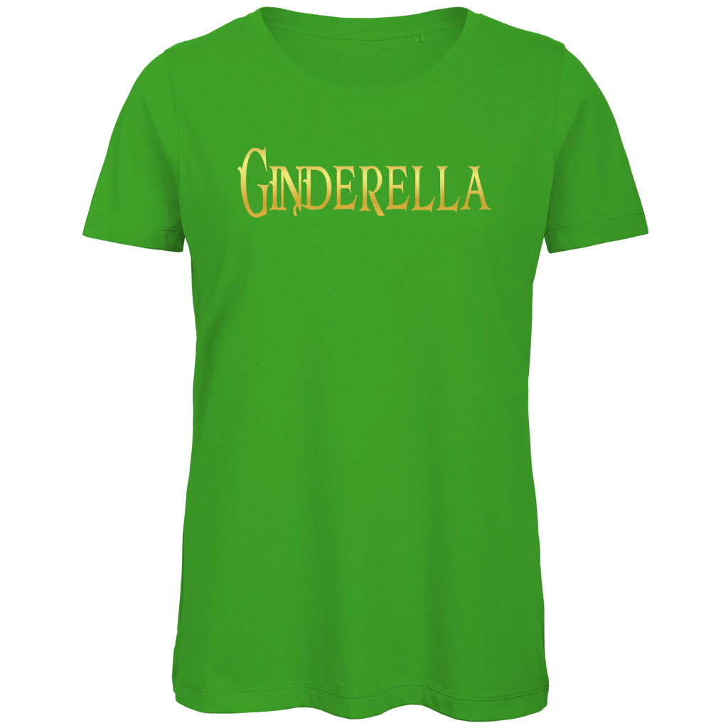 Ginderella - Prinzessin Gold - Damen Premium Bio T-Shirt