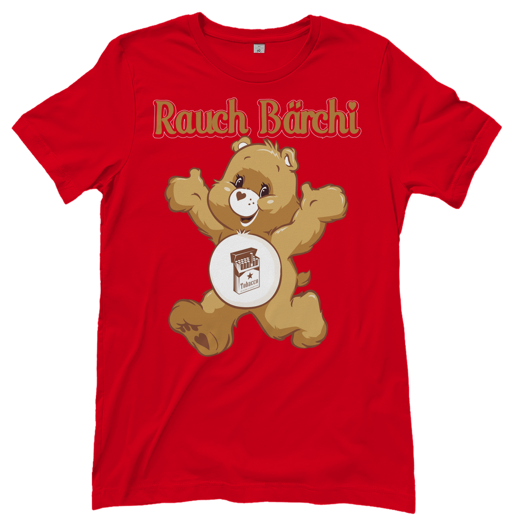 Rauch Bärchi - Glücksbärchi - Damenshirt Red