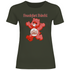 Frankfurt Bärchi - Glücksbärchi - Damenshirt Urban Khaki