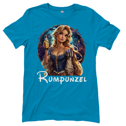 Rumpunzel Retro - Damenshirt Atoll