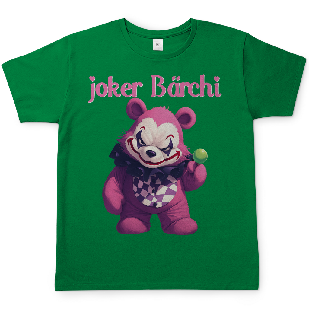 Joker Bärchi - Glücksbärchi - Herren Shirt Kelly Green
