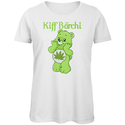 Kiff Bärchi - Glücksbärchi - Damen Premium Bio T-Shirt White