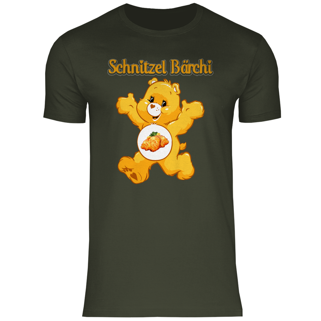 Schnitzel Bärchi - Glücksbärchi - Herren Shirt