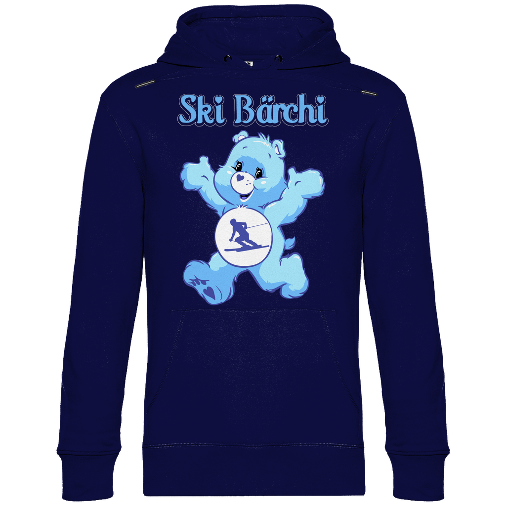 Ski Bärchi - Glücksbärchi - Unisex Hoodie Navy Blue