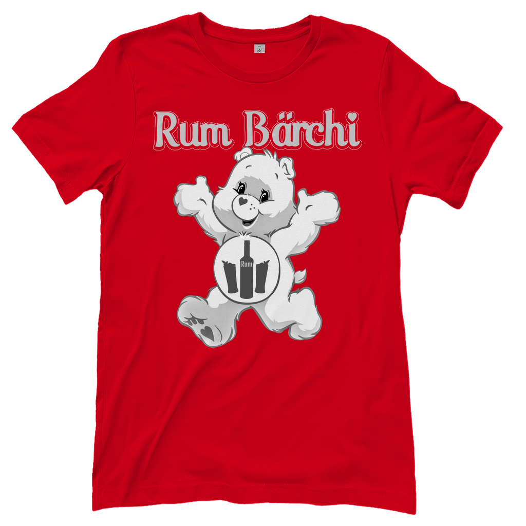 Rum Bärchi - Glücksbärchi - Damenshirt Red