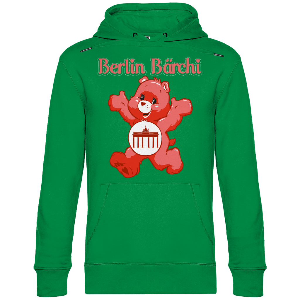 Berlin Bärchi - Glücksbärchi - Unisex Hoodie Kelly Green