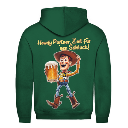 Howdy Partner Zeit für nen Schluck - Woody Toy Story - Herren Hoodie