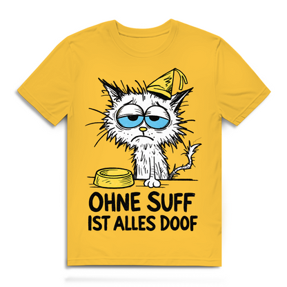 Suffkatze ohne Suff ist alles Doof - Herren Premium Bio T-Shirt
