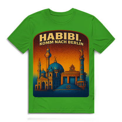 Habibi komm nach Berlin - Herren Premium Bio T-Shirt