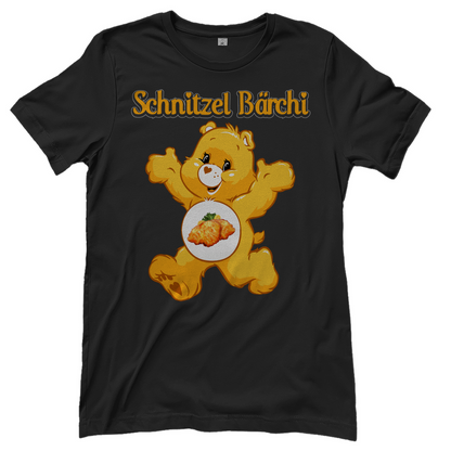 Schnitzel Bärchi - Glücksbärchi - Damenshirt Black