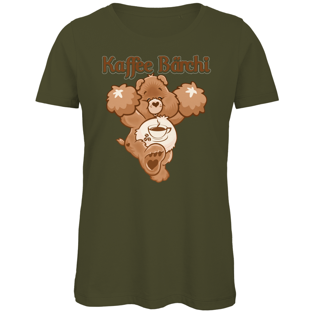 Kaffee Bärchi - Glücksbärchi - Damen Premium Bio T-Shirt