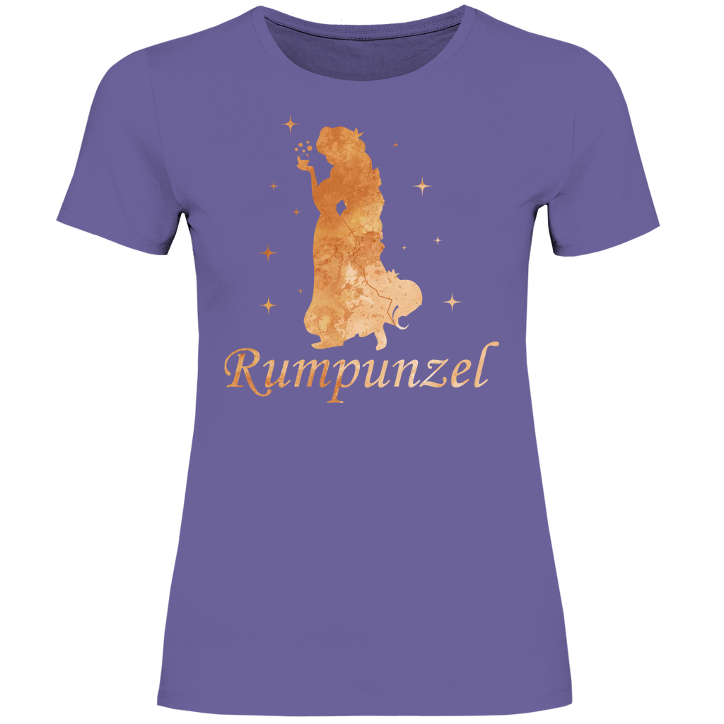 Rumpunzel - Prinzessin Aquarell - Damenshirt