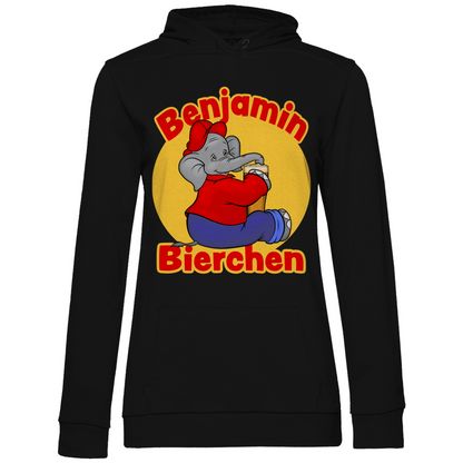 Benjamin Blümchen Bierchen - Damen Hoodie Black